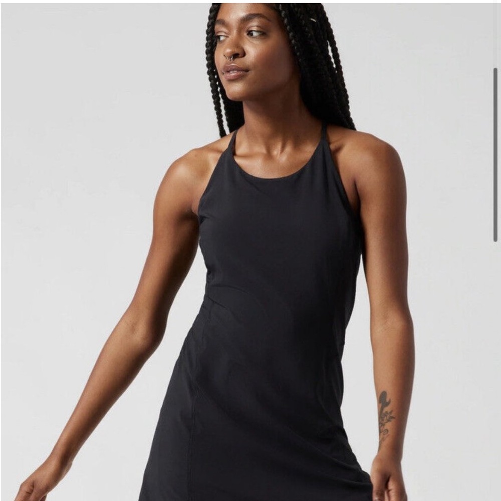 NWT Athleta Black Mini Dress